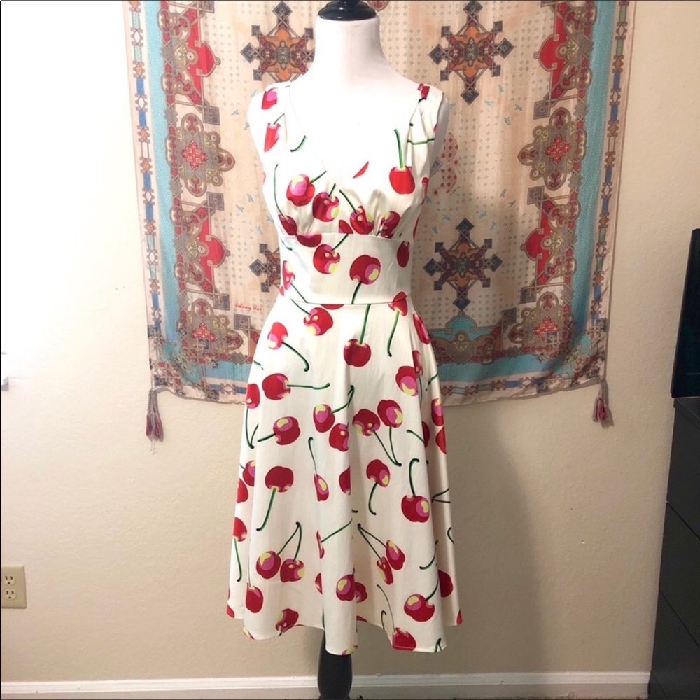 Tatyana Cherry Dress